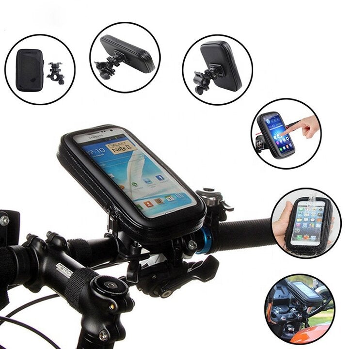 Waterproof Bicycle & Motorcycle Phone Holder