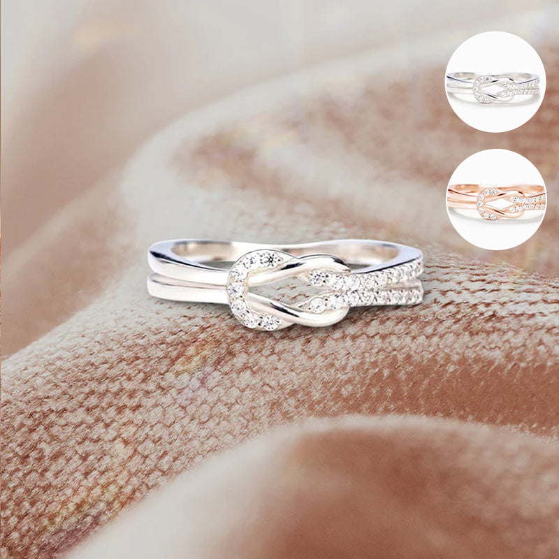 To My Daughter ‘Mother & Daughter Forever Linked Together’ Linked Ring